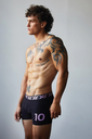 BOXER ALGODÓN-LYCRA LISO "GOAT"