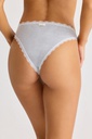PACK X3 VEDETINA DE ALGODÓN Y LYCRA CON PUNTILLA