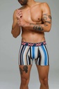 BOXER DE ALGODÓN Y LYCRA ESTAMPADO "RAYADO"
