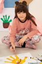 DESCUENTO 15% LIQUIDACION DE TEMPORADA! I INV. PIJAMA JERSEY NENA MANGAS LARGAS  C/EST. Y PANT.EST."DALMATAS"