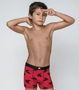 BOXER NENE ALGODON Y LYCRA, ESTAMPADO DRAGONES Y ELASTICO NEGRO LISO