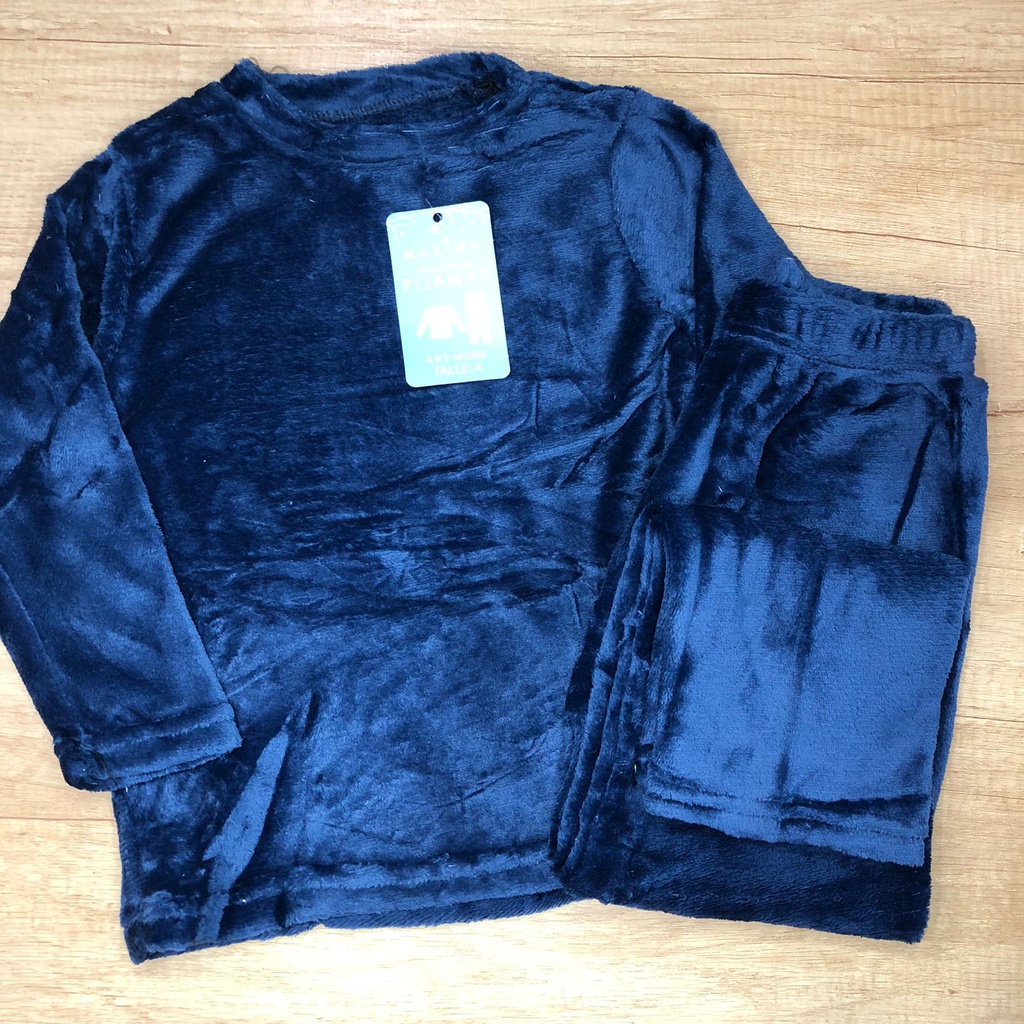 DESCUENTO 10% LIQUIDACION DE TEMPORADA!  INV. PIJAMA NENE LISO POLAR SOFT