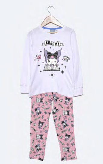 DESCUENTO 10% LIQUIDACION DE TEMPORADA!  INV. PIJAMA DE ALGODÓN Y MODAL SUBLIMADO "KUROMI"