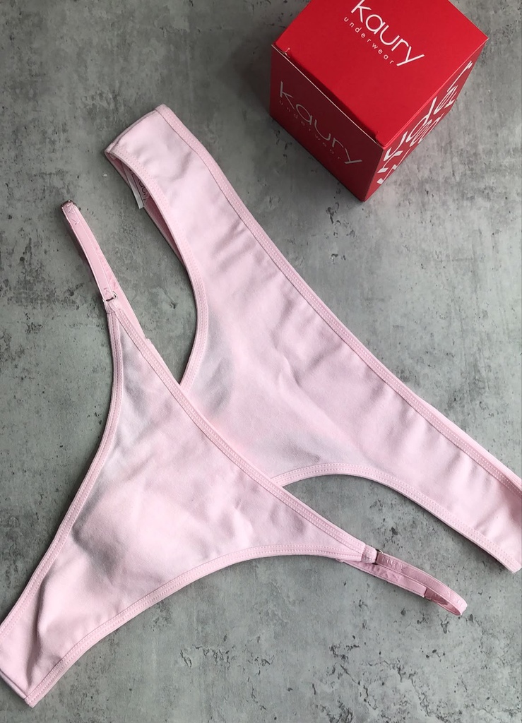 PACK X 2 COLALES ALGODÓN ROSA LISA (1 CLASICOA Y 1 REGULABLE)