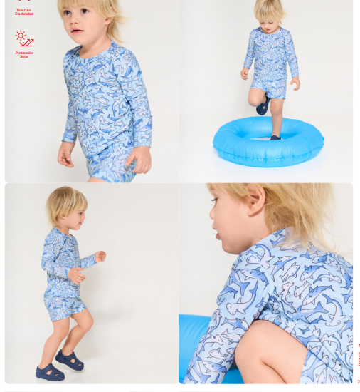 VER. MALLA CONJUNTO UV NENE CAMISETA Y ZUNGA