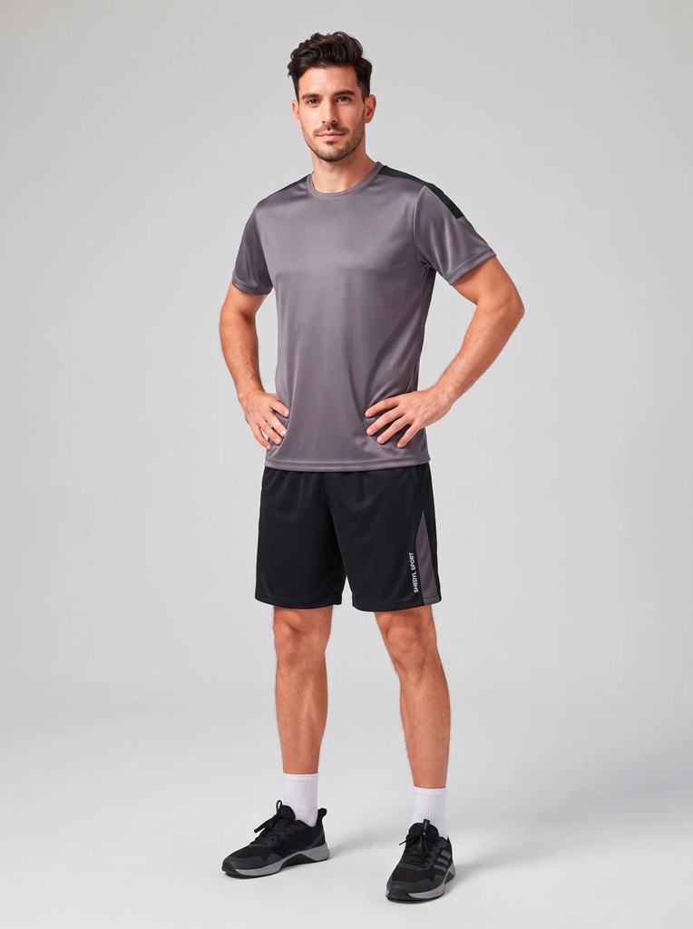 VER. REMERA DEPORTIVA HOMBRE CON RECORTES