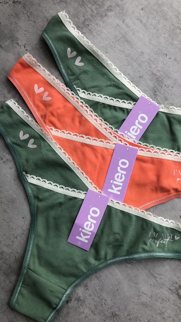 PACK X3 COLALES DE ALGODÓN Y LYCRA CON ELASTICO