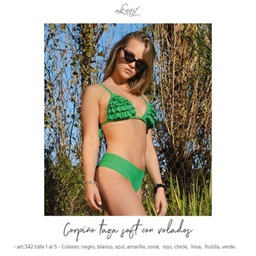 [NAIF342] DESCUENTO -15% DESCUENTO ! MALLA TRIANGULITO SOFT VOLADOS LISA