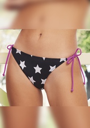 [MKM3518] PROMO x 6 BOMBIS SURTIDAS $15000 ! MALLA VEDETINA SEMILES PARA ATAR DE TRICOT ESTAMPADO "DAFNE"