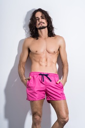 [LODS224] DTO -15% OFF!!! VER. MALLA  TRAJE DE BAÑO DE HOMBRE LISO CON CORDÓN A CONTRATONO