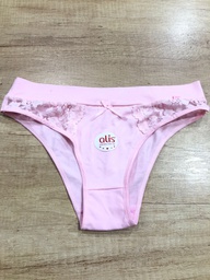 [ALISR734] ROSA VEDETINA ALGODÓN C/LYCRA CON CINTURA DE FAJA