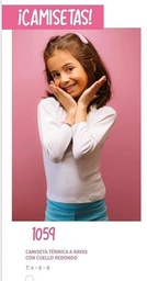 [KIE1059] DESCUENTO 10% LIQUIDACION DE TEMPORADA! INV. CAMISETA DE NIÑOS CUELLO REDONDO TEMICA MORLEY