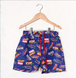[DIS80858] VER. SHORT DE BAÑO ESTAMPADO "AVENGERS"
