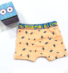 [G35129] BOXER NENE ALGODÓN Y LYCRA ESTAMPADO "RAYITOS"