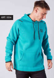 [SHE3254] INV. -15%OFF - BUZO DE HOMBRE CANGURO LARGO