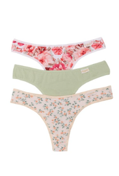 [FRA5000/E] PACK X3 COLALES ESPECIAL DE ALGODÓN Y LYCRA ESTAMPADA "VINTAGE"