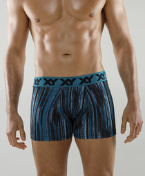 [XY1439] BOXER DE ALGODON Y LYCRA ESTAMPADO "STRIPE"