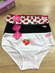 [MAR105] PACK X3 BOMBACHA NENA ESTAMPADA DE ALGODÓN Y LYCRA