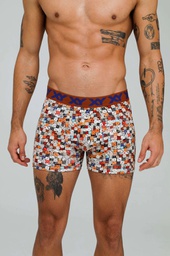 [XY1467] BOXER DE ALGODÓN Y LYCRA ESTAMPADO "LAS VEGAS"