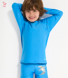 [ELE2765] VER. MALLA CAMISETA UV LISA NENE